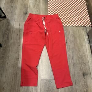FIGS Technical Collection Red Scrub Pants XXL